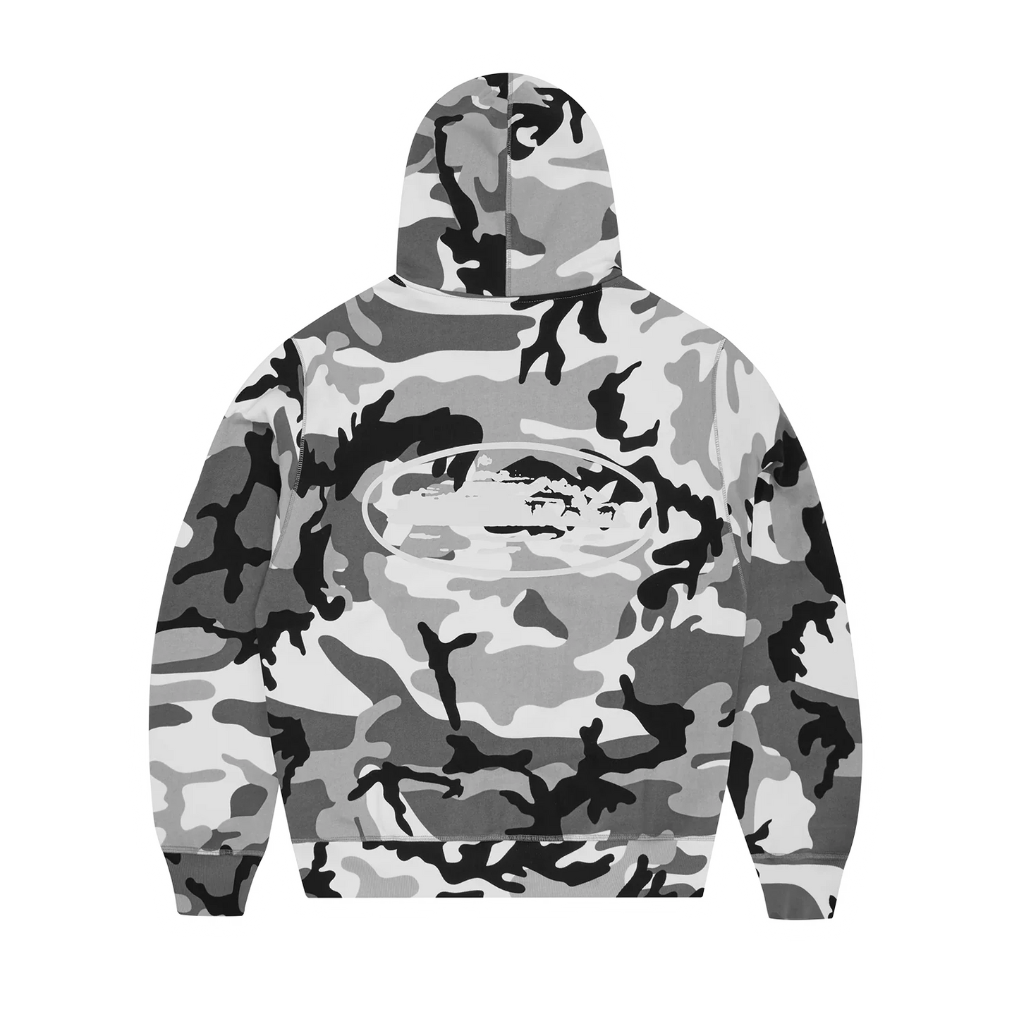Cortiez ISLAND PUFF PRINT ZIP HOODIE [ARCTIC CAMO]