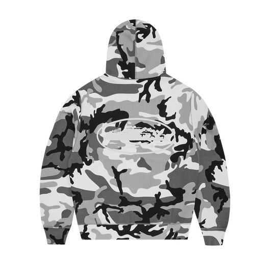 Cortiez ISLAND PUFF PRINT ZIP HOODIE [ARCTIC CAMO]