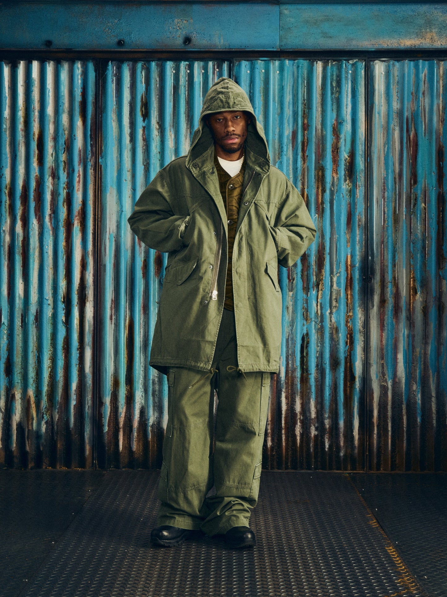 Corteiz GUERILLAZ FISHTAIL PARKA