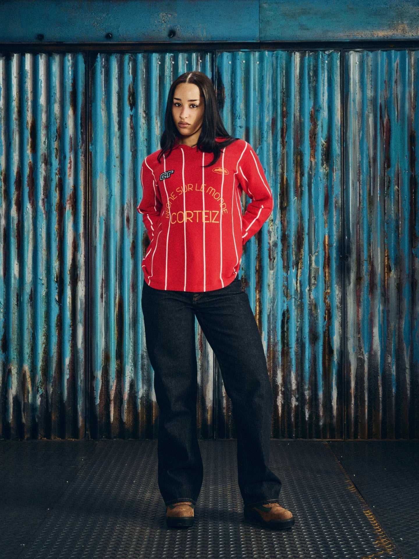 Corteiz MONDE KNIT LS JERSEY