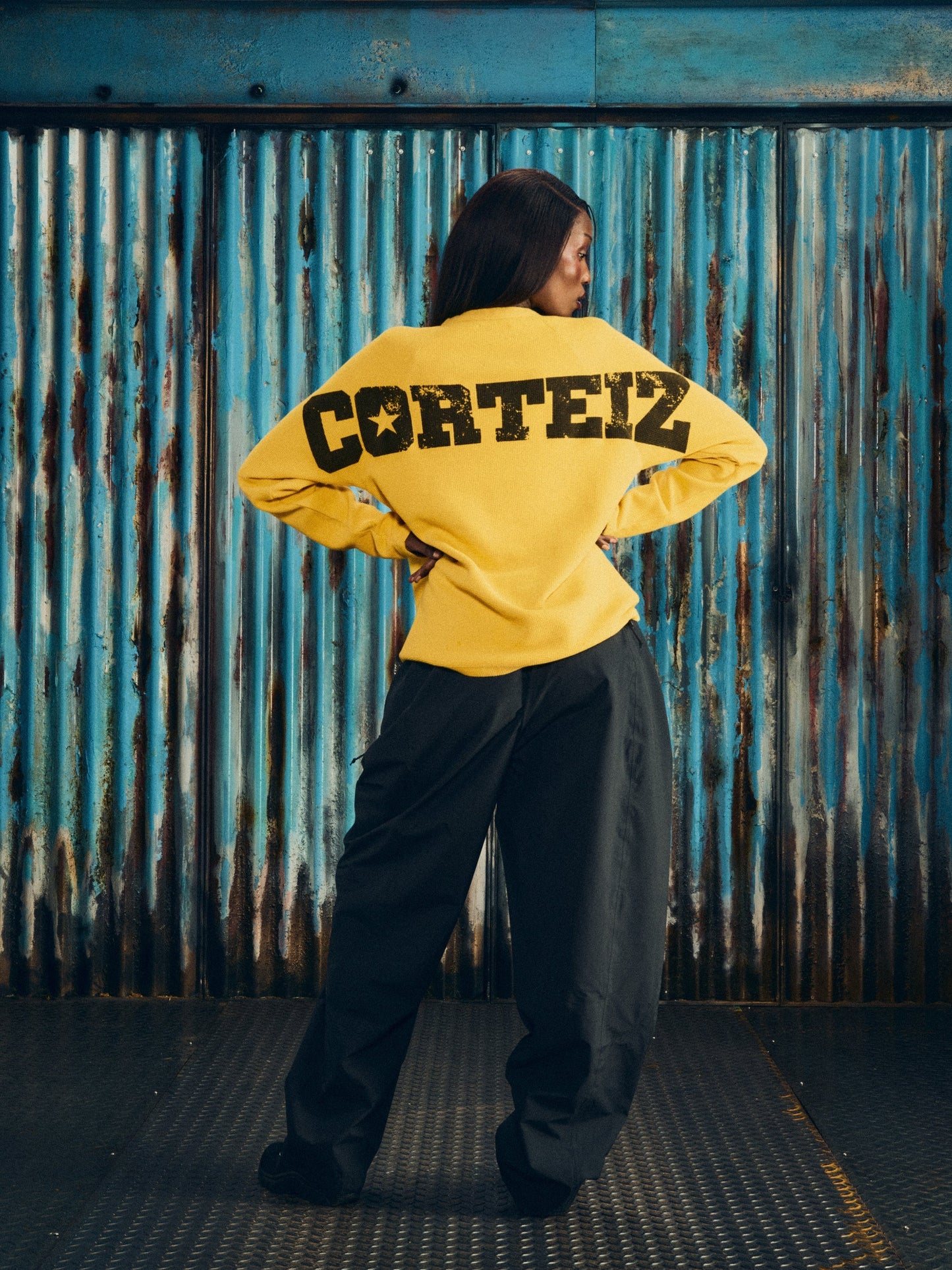 Corteiz STAR RAGLAN WAFFLE THERMAL