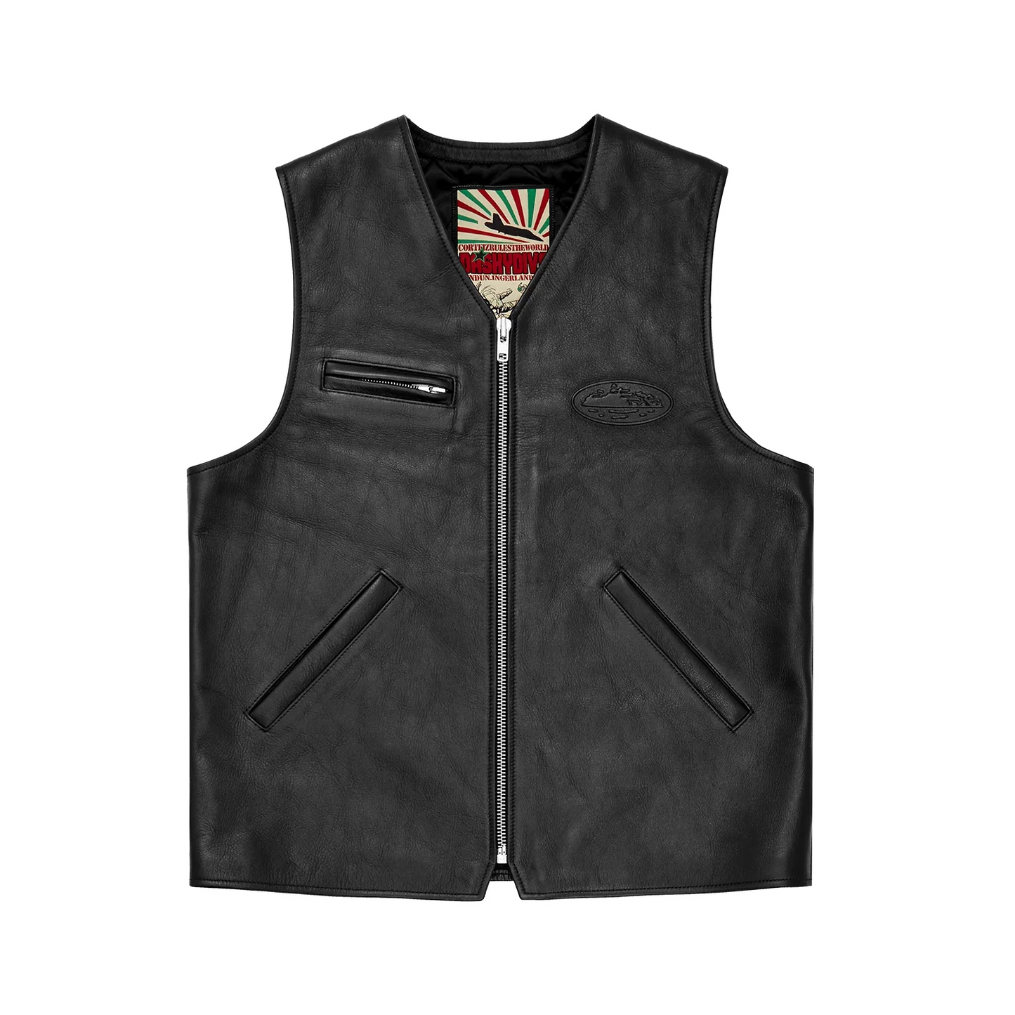 Corteiz SKYDIVE LEATHER VEST