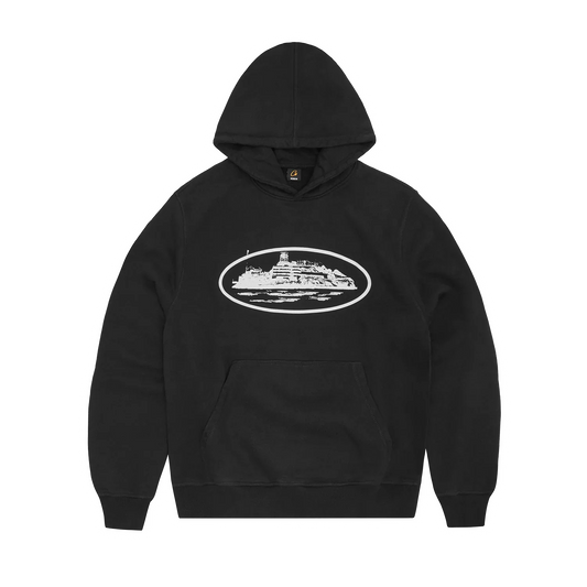 Cortiez ALCATRAZ HOODIE [BLACK & WHITE]