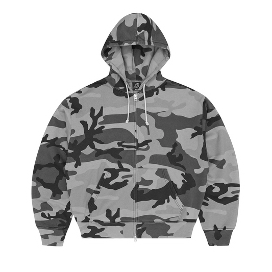 Cortiez DIPLOMATIC ZIP HOODIE [WASHED CAMO]