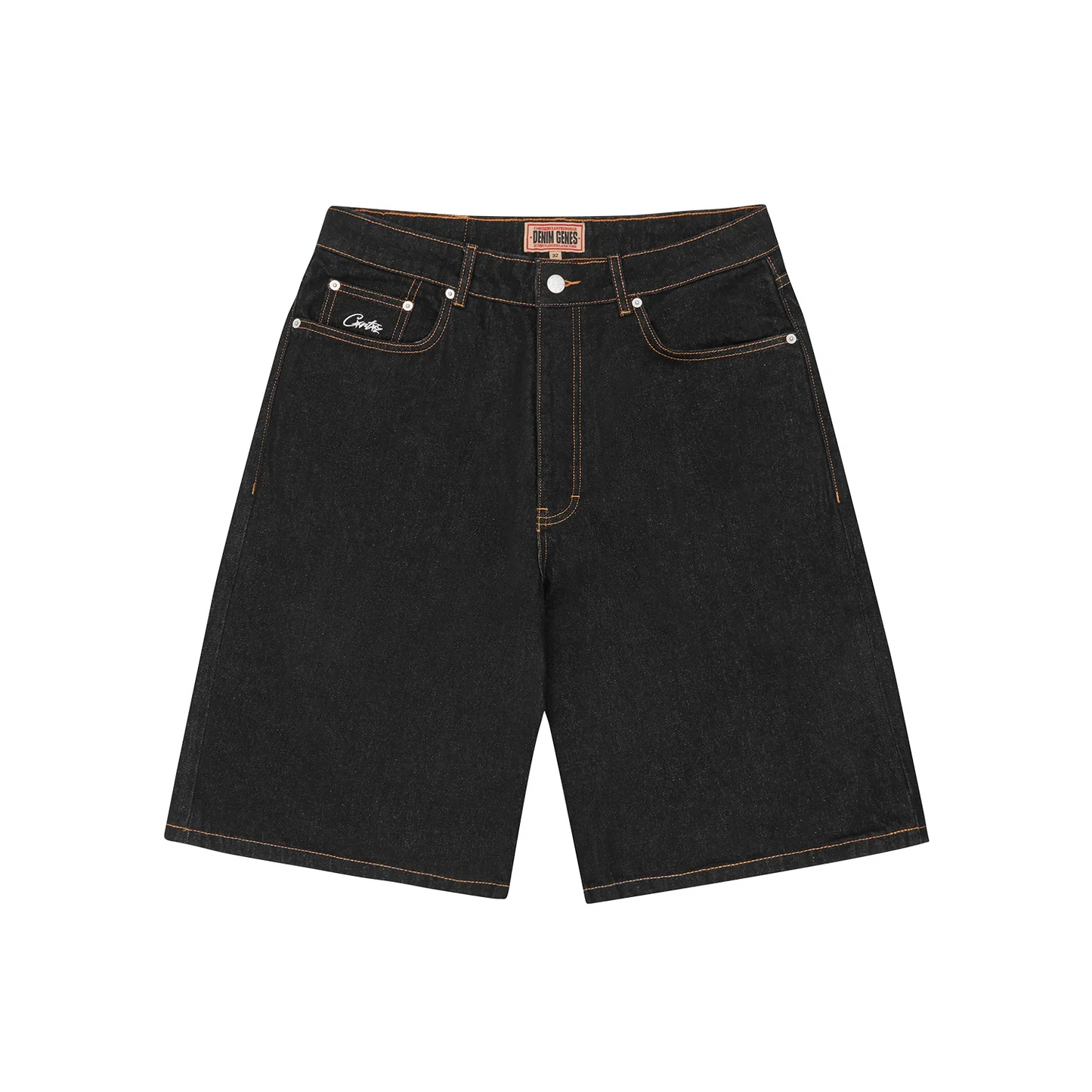 Corteiz DUAL STRIPE DENIM SHORT