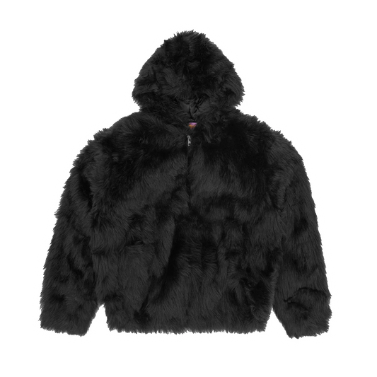 Corteiz HOODED FUR JACKET