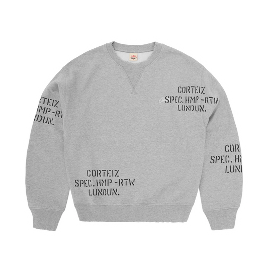 Cortiez HMP STENCIL CREWNECK