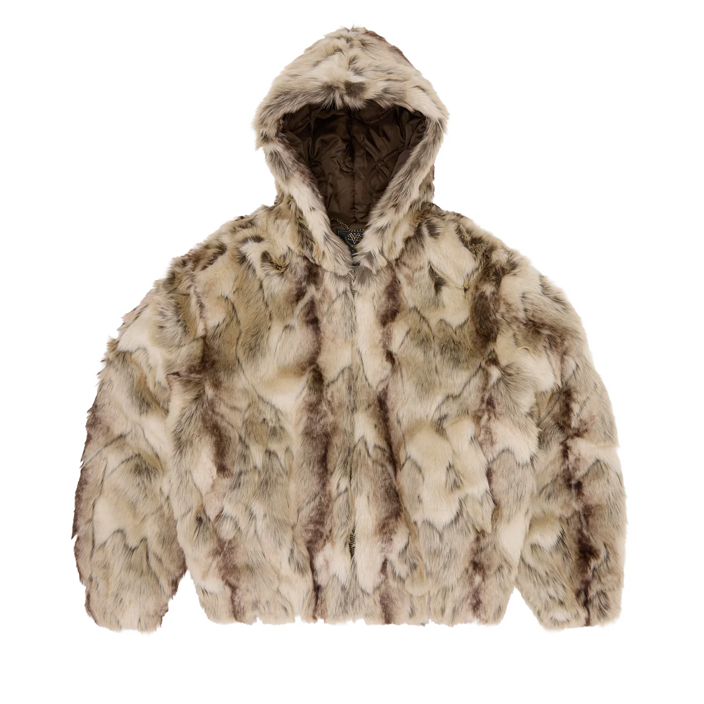 Corteiz PELT HOODED FUR JACKET