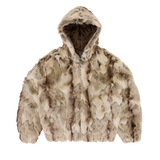 Corteiz PELT HOODED FUR JACKET