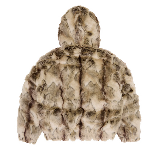 Corteiz PELT HOODED FUR JACKET