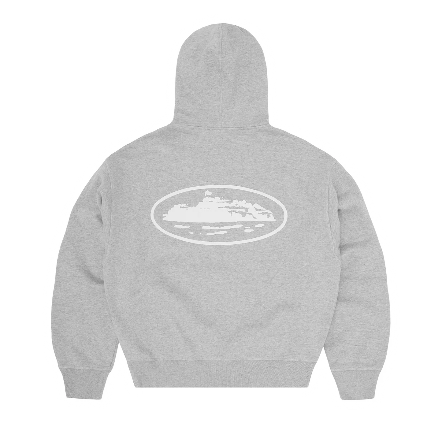 Cortiez ISLAND PUFF PRINT ZIP HOODIE [HEATHER GREY]