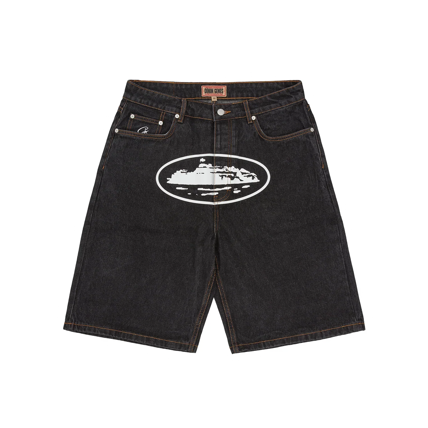 Corteiz ISLAND BAGGY DENIM SHORT