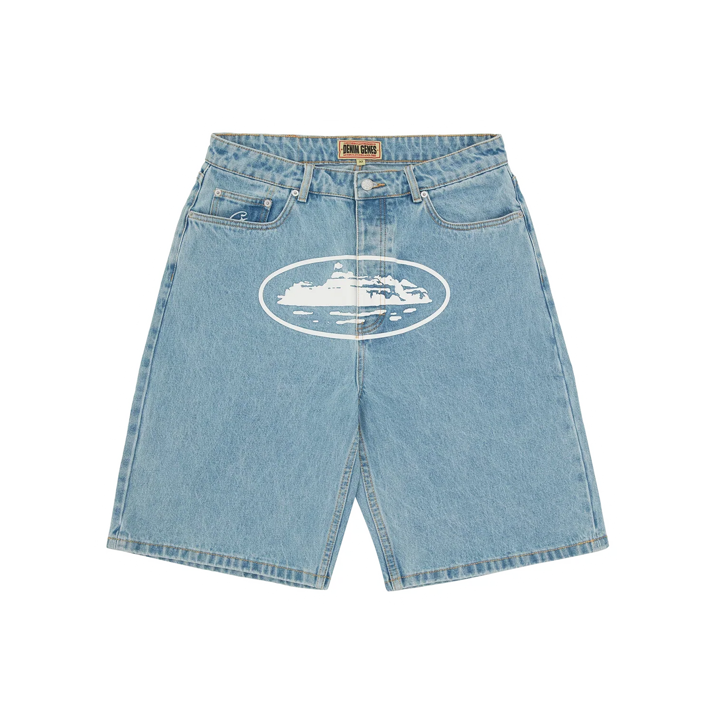 Corteiz ISLAND BAGGY DENIM SHORT