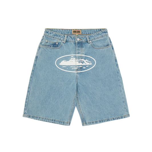Corteiz ISLAND BAGGY DENIM SHORT