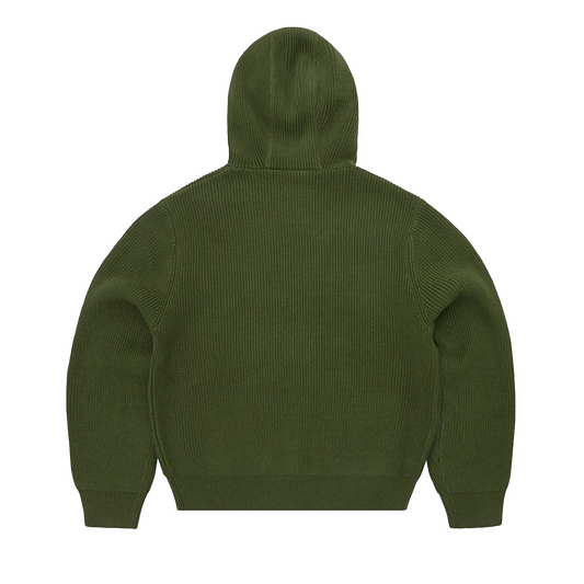 Cortiez HUEY KNIT HOODIE [OLIVE]