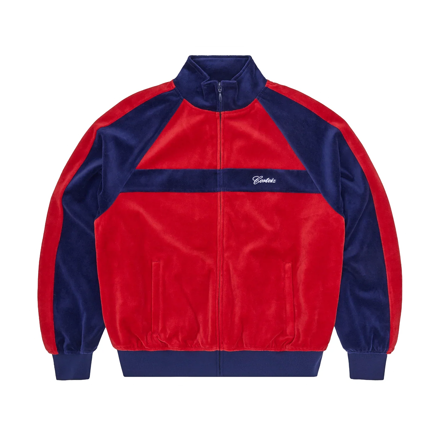 Corteiz PISTA VELOUR TRACK JACKET