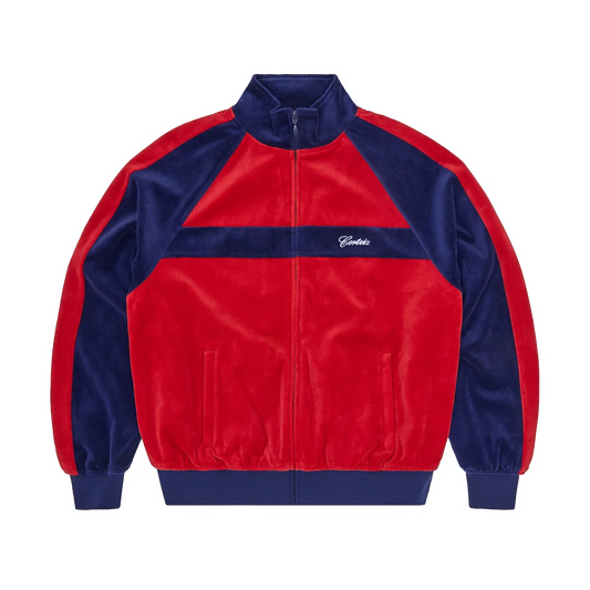 Corteiz PISTA VELOUR TRACK JACKET