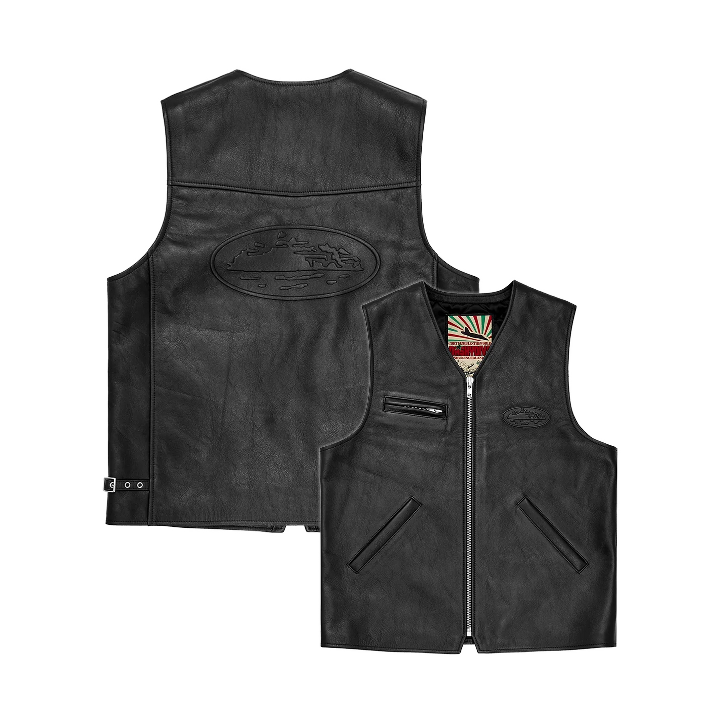 Corteiz SKYDIVE LEATHER VEST